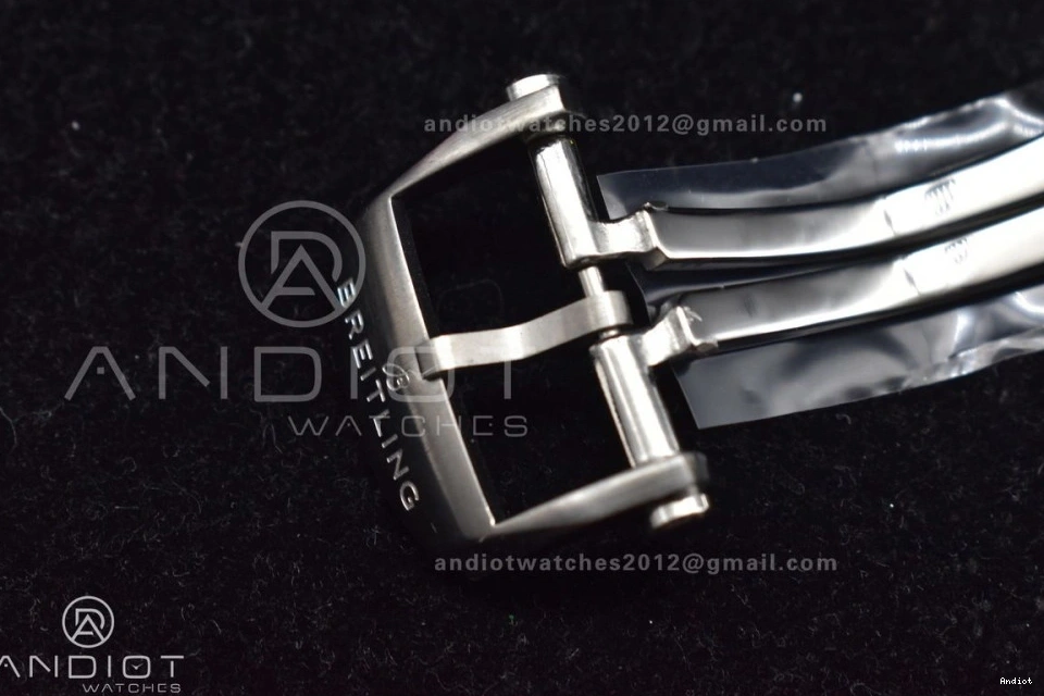 SS L-Silver 43mm LE 1:1 Blk Version BLS Chrono A7750 Best Navitimer B01 0314